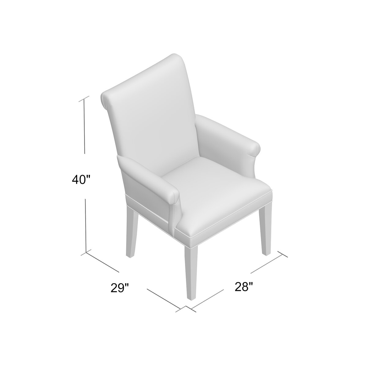 SloaneWhitney Tisbury Arm Chair & Reviews | Wayfair
