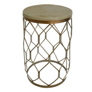 Go to store & view more images Aurora Barrel End Table by Fox Hill Trading