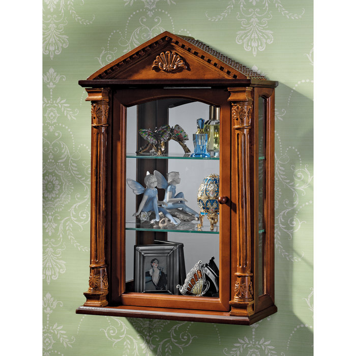 Es Hall Wall Mounted Curio Cabinet Es Hall Wall Mounted Curio Cabinet