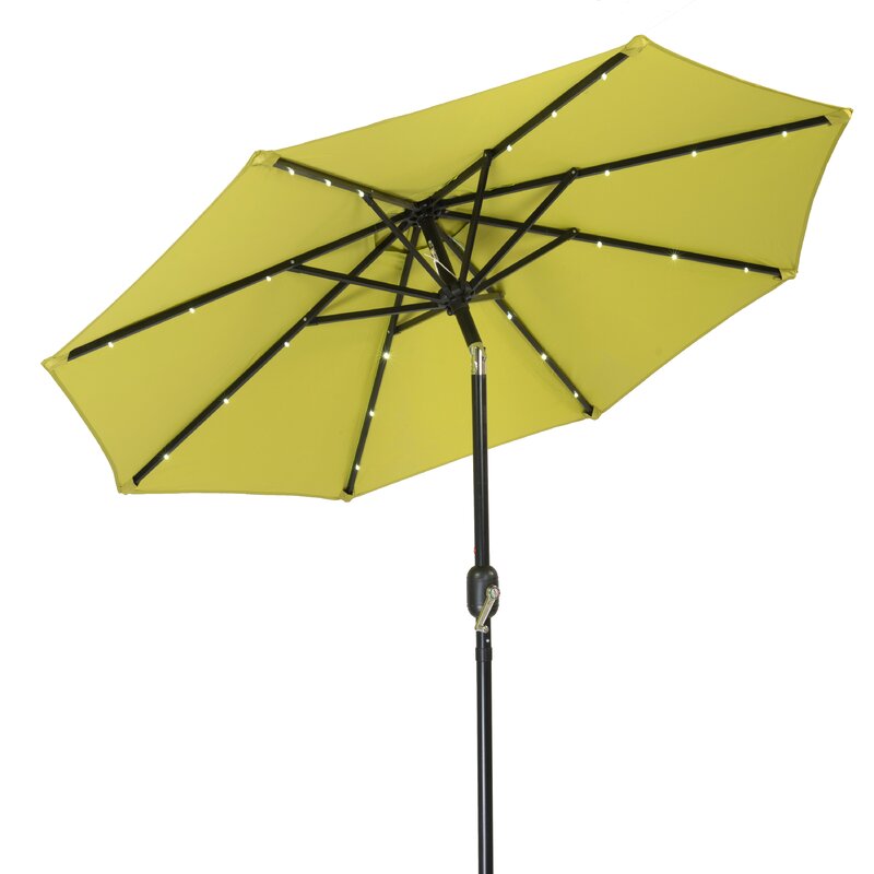 Branam 7 Lighted Umbrella Reviews Allmodern