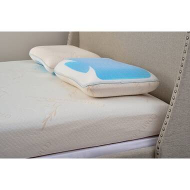 swiss comforts copper protection memory foam pillow