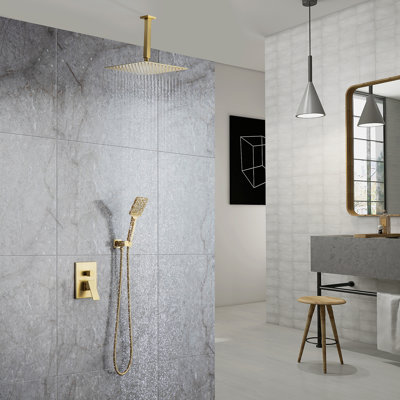 Complete Shower System with Rough-in Valve