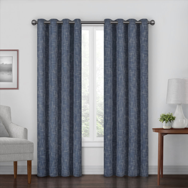 Mercury Row Carly Eclipse Max Blackout Grommet Single Curtain Panel Reviews Wayfair