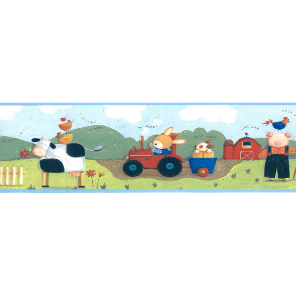 Farm Animal Wallpaper Wayfair
