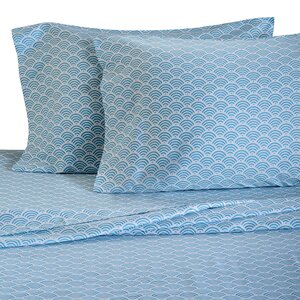 Waves 300 Thread Count Cotton Sheet Set