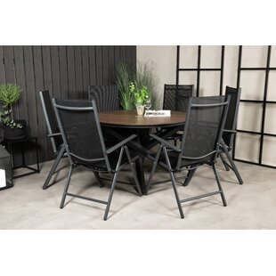 Drishya 6 Seater Dining Set By Sol 72 Outdoor
