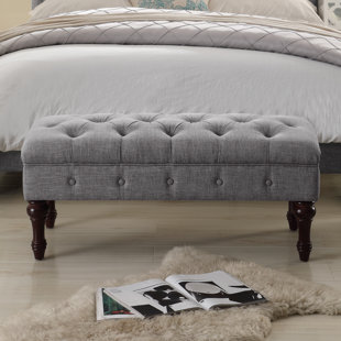 Go to store & view more images Ophelia & Co. Suellen Tufted Upholstered Bedroom Bench