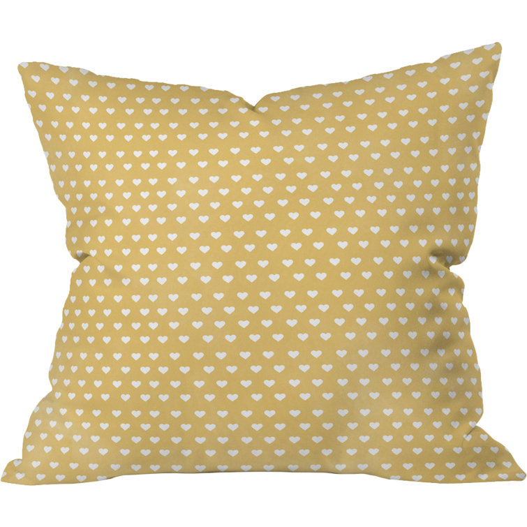 wayfair yellow throw pillows