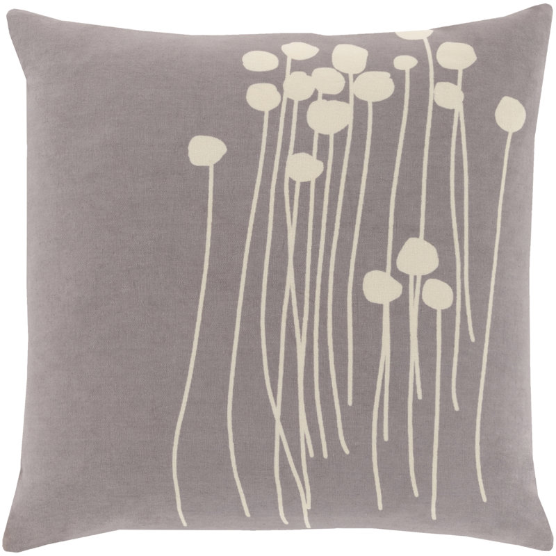 Fayette Cotton Down Floral Throw Pillow Insert Reviews Birch Lane