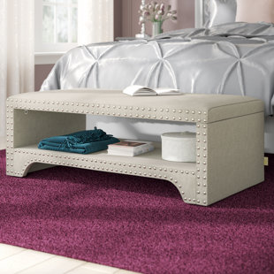 Go to store & view more images House of Hampton Clarke Wood Storage Bench