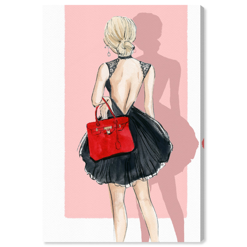 Oliver Gal Fashion Show Party Wrapped Canvas Graphic Art Print On Canvas Reviews Wayfair