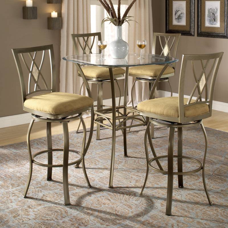 Darby Home Co Dallas Bar Height Bistro Table Set Reviews Wayfair Dallas Bar Height Bistro Table Set