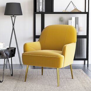 gold leg armchair