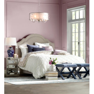 Go to store & view more images Gwyneth Upholstered Panel Bed by Willa Arlo Interiors