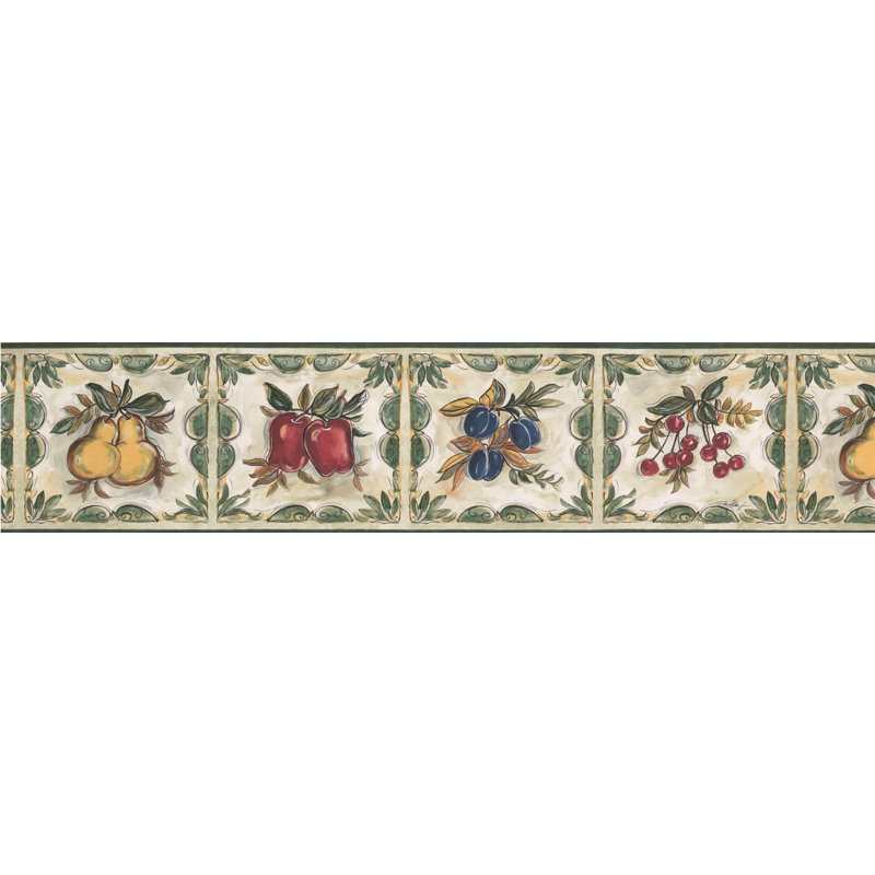 York Wallcoverings 15 L X 5 25 W Bathroom Kitchen Stylish Apples Pears Plums Cherries Retro Design Wallpaper Border Wayfair Add customized widgets and navbar to your android device. wayfair