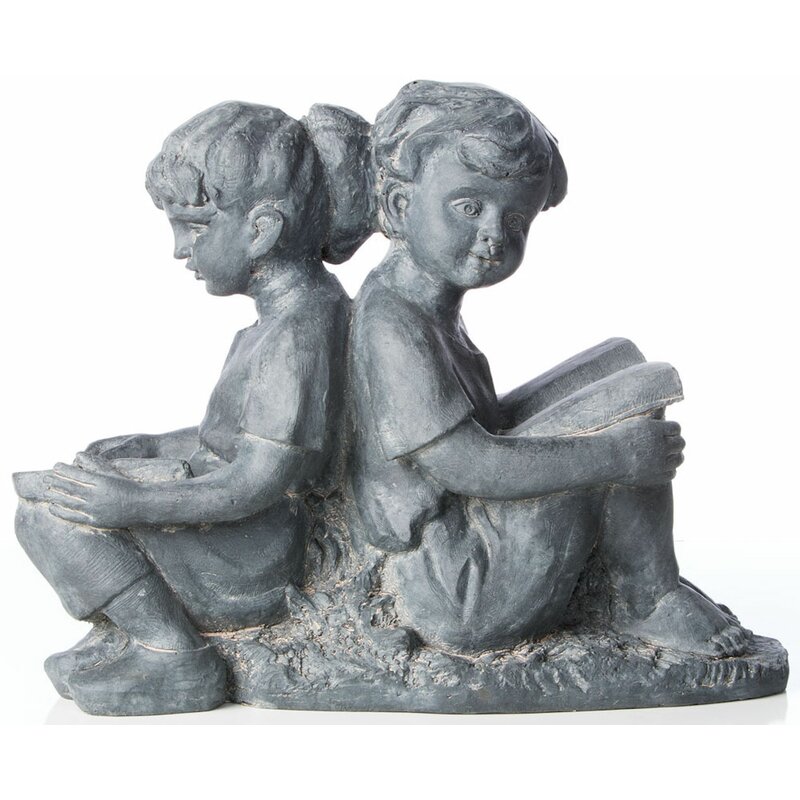 Rael Children Reading Statue