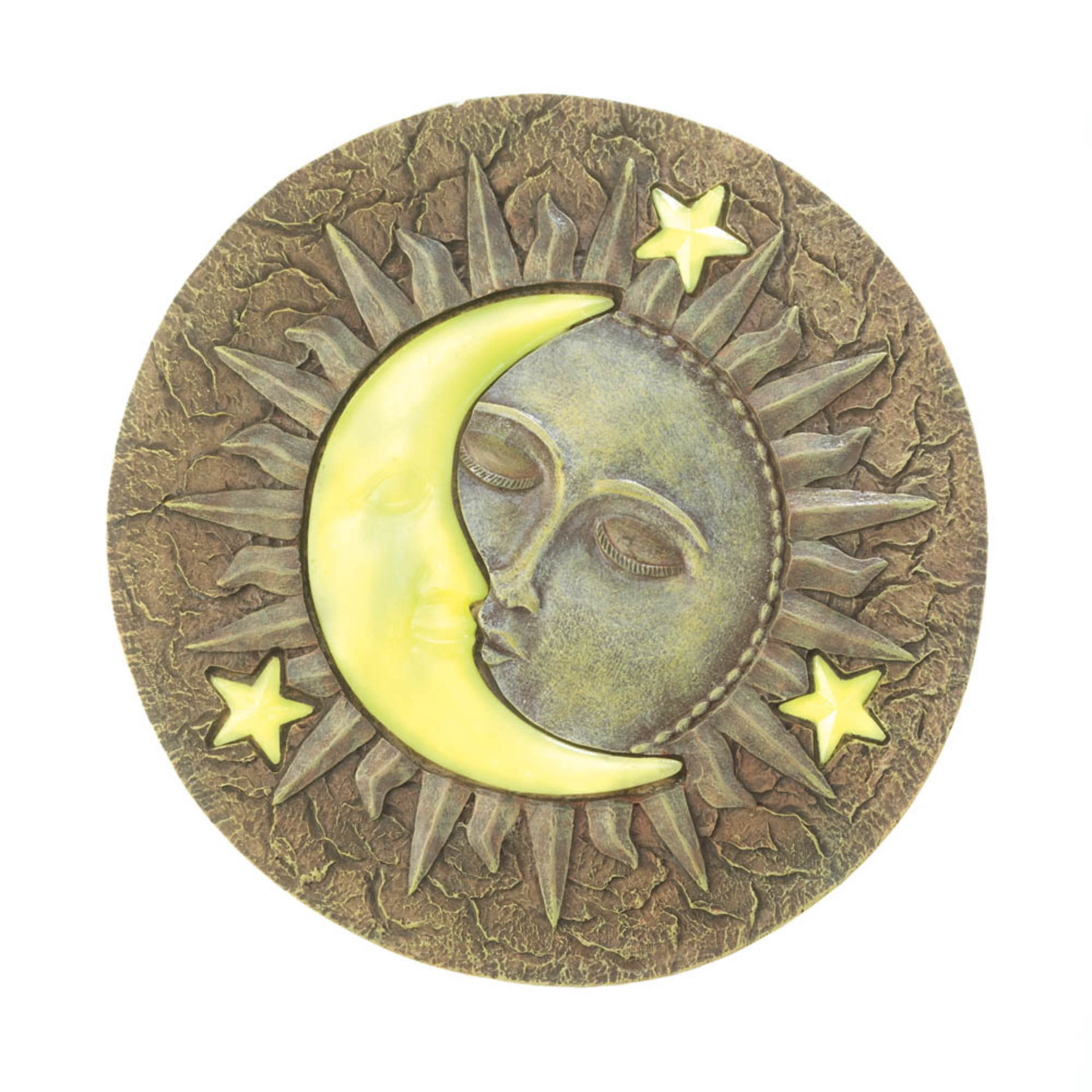 World Menagerie Prestwich Sun And Moon Glowing Stepping Stone Reviews Wayfair