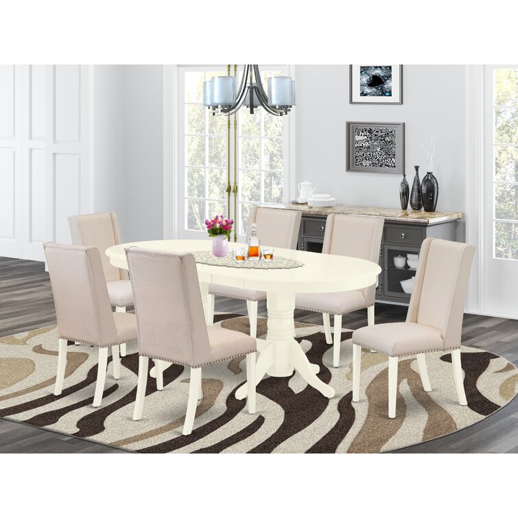 Darby Home Co Rosalba Butterfly Leaf Solid Wood Dining Set | Wayfair