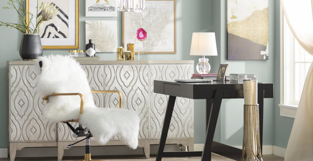 shimmer floor lamp