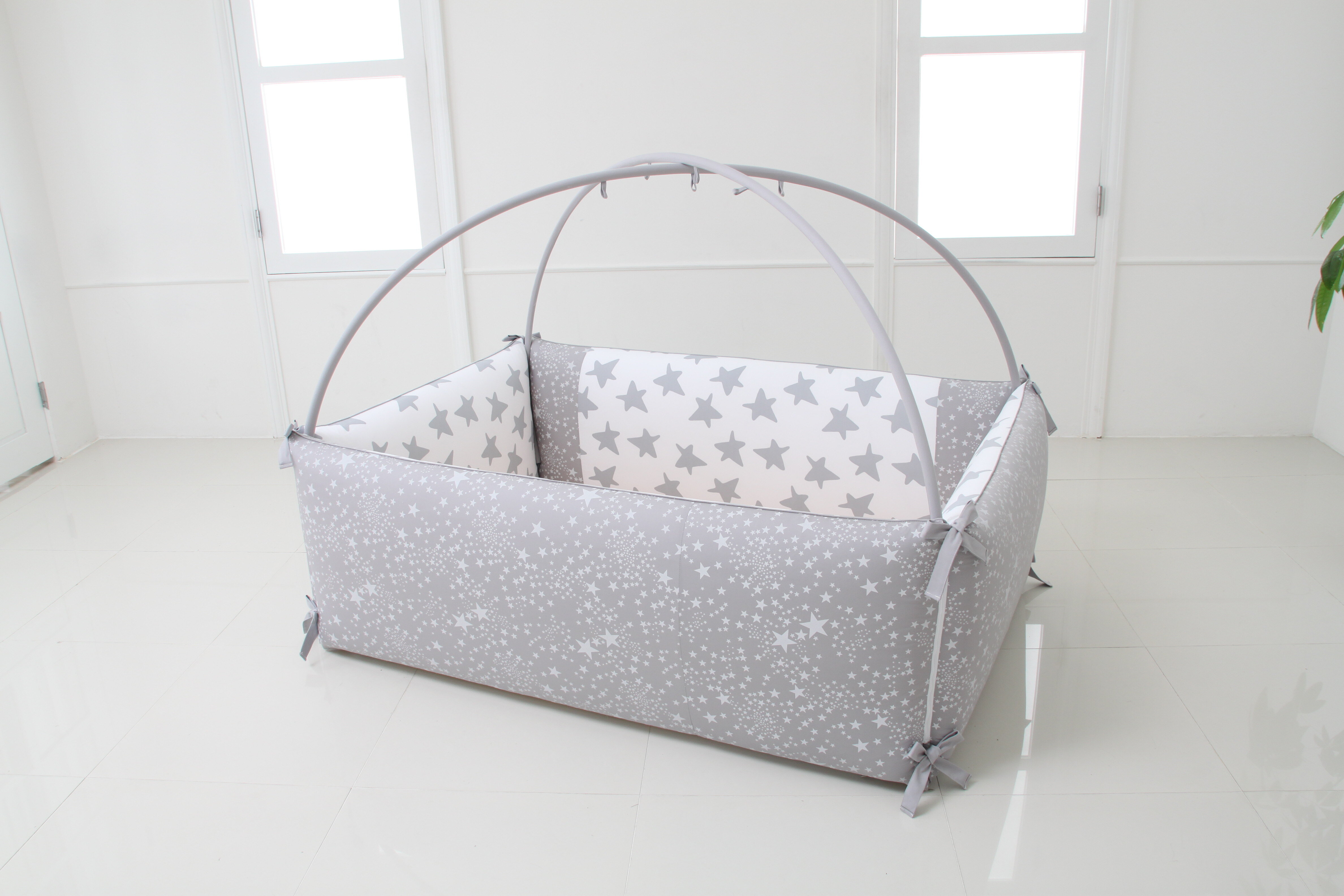 Harriet Bee Blom Round Oval Convertible Crib Wayfair