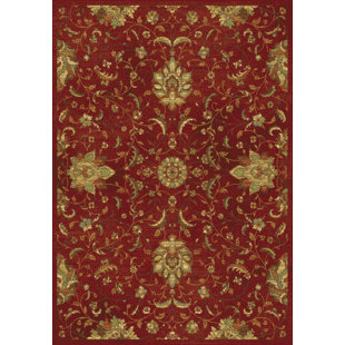 Taj Mahal Rug Wayfair Fernson Red Mahal Area Rug