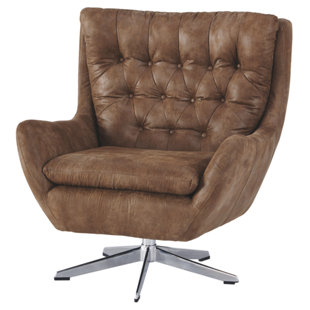 Go to store & view more images Williston Forge Hysley Swivel Armchair
