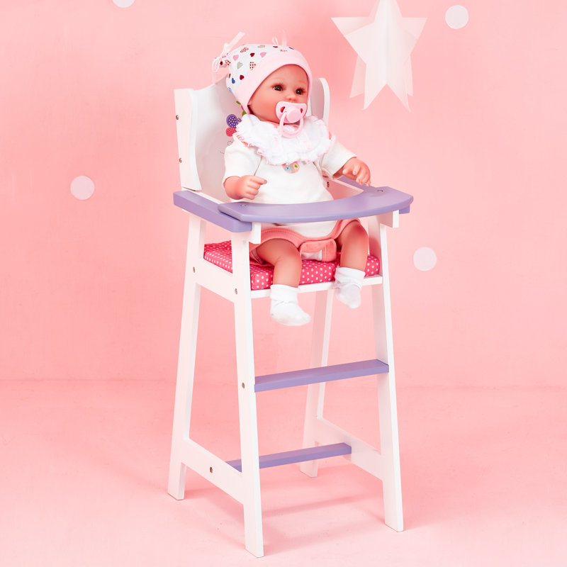 folding dolls high chair