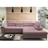 Anastasija 114 Right Hand Facing Sleeper Sectional By Latitude Run Ertffdgf