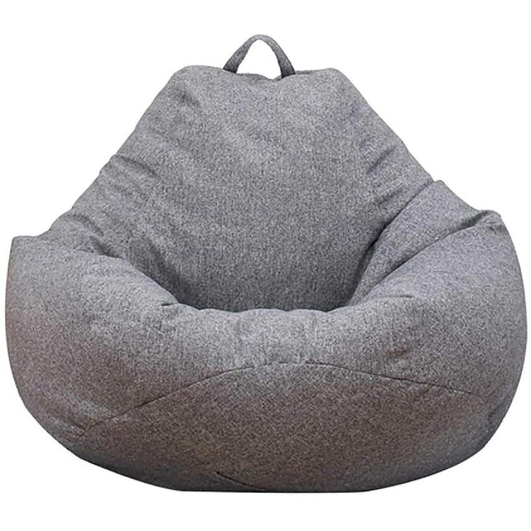 Large Bean Bag Chair Couch Sofa Cover Indoor Lazy Relax Lounger For Adults Kids