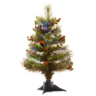Fiber Optic 24 Green Spruce Tree Christmas Fiber Optic 24 Green Spruce Tree Christmas