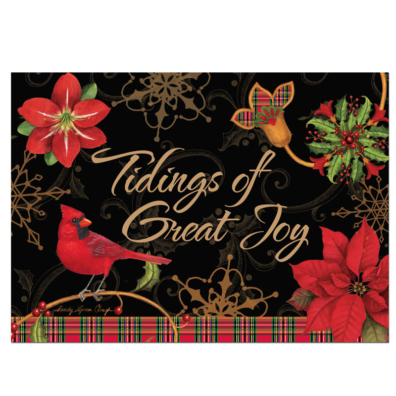 Sandy Clough Tiding of Great Joy - Christmas Card