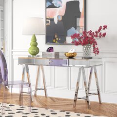 wayfair mirrored desk