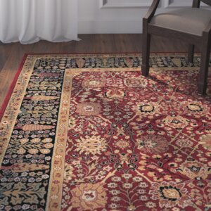 Edwards Red Area Rug