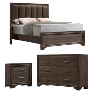 Bowne Upholstered Panel Configurable Bedroom Set