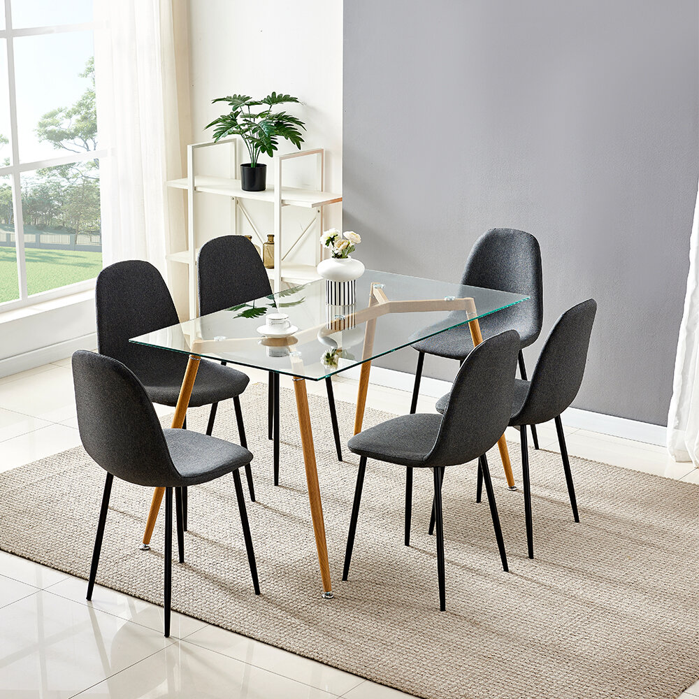 cavallaro 7 piece dining set