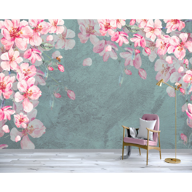 House Of Hampton Rosenberger Cherry Blossom Sakura Wall Painting