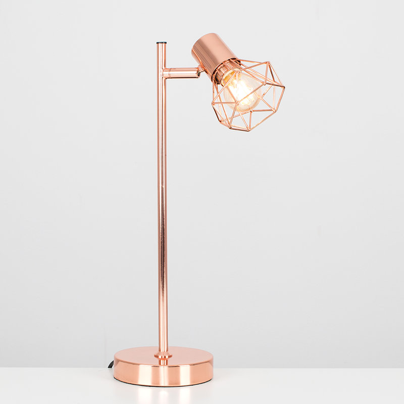 copper anglepoise lamp