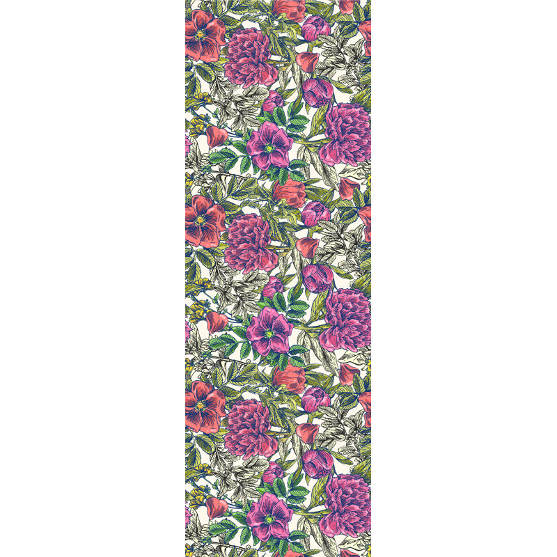 Bay Isle Home Quedgeley Removable Retro Floral Mix 8 33 L X 25 W Peel And Stick Wallpaper Roll Wayfair Looking for the best retro wallpaper? wayfair