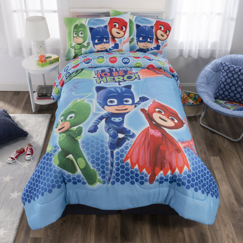 Franco Manufacturing Pj Masks On Our Way Reversible Comforter Set