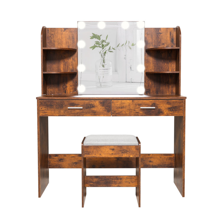 vanity dresser combo