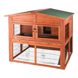 double storey rabbit cage