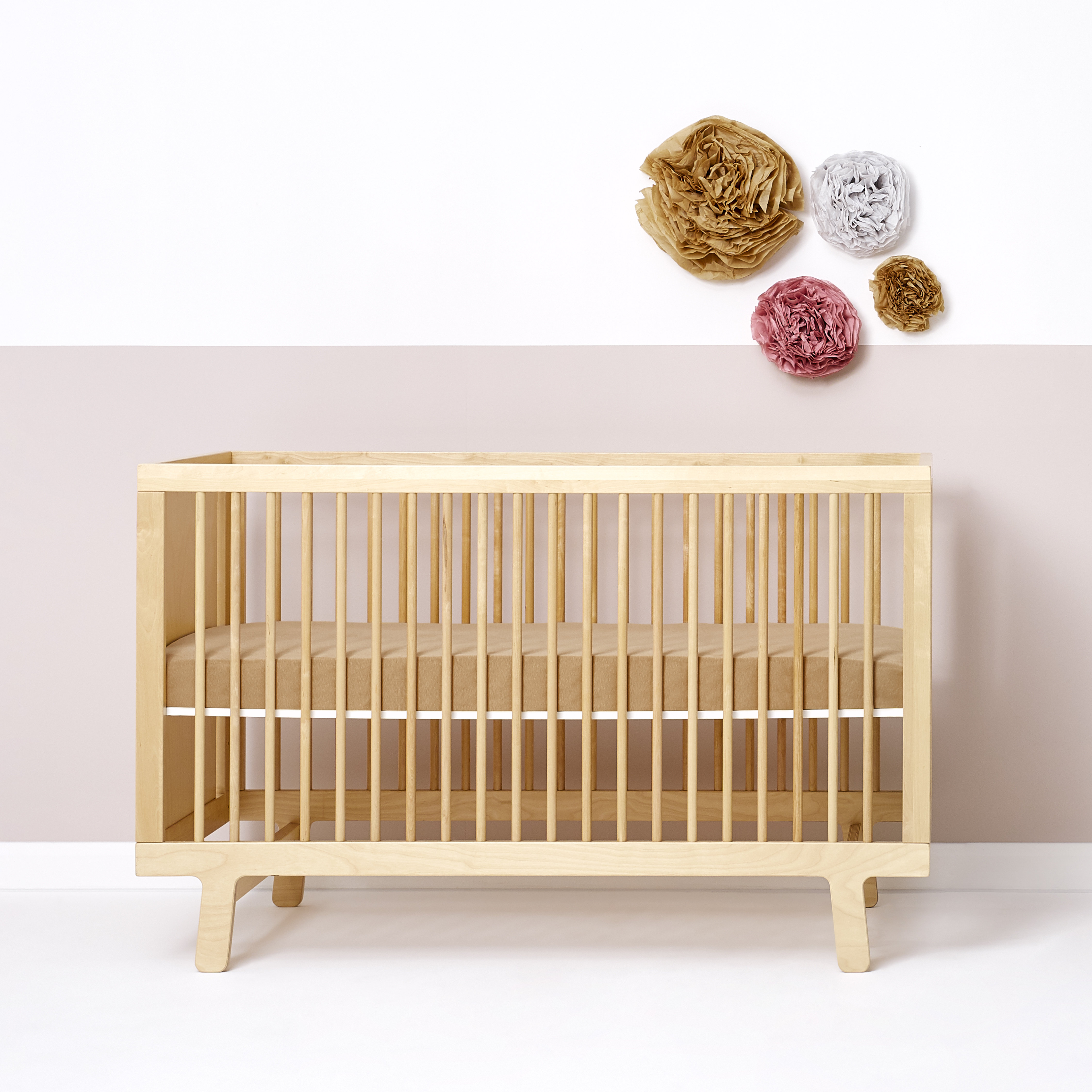 linen fitted cot sheet