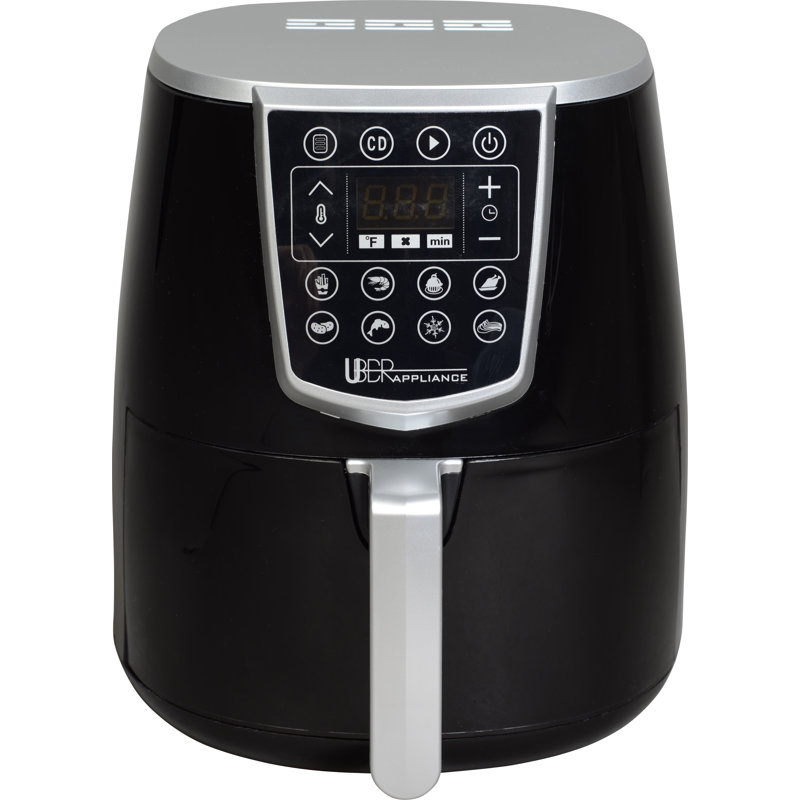 Uber Appliance 3 9 Liter Digital Programmable Air Fryer Deluxe