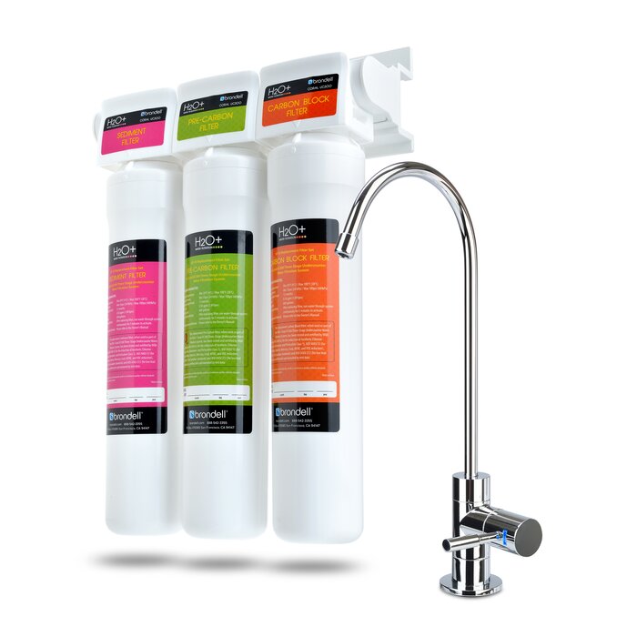 H2o Coral Three Stage Undercounter Water Filter System