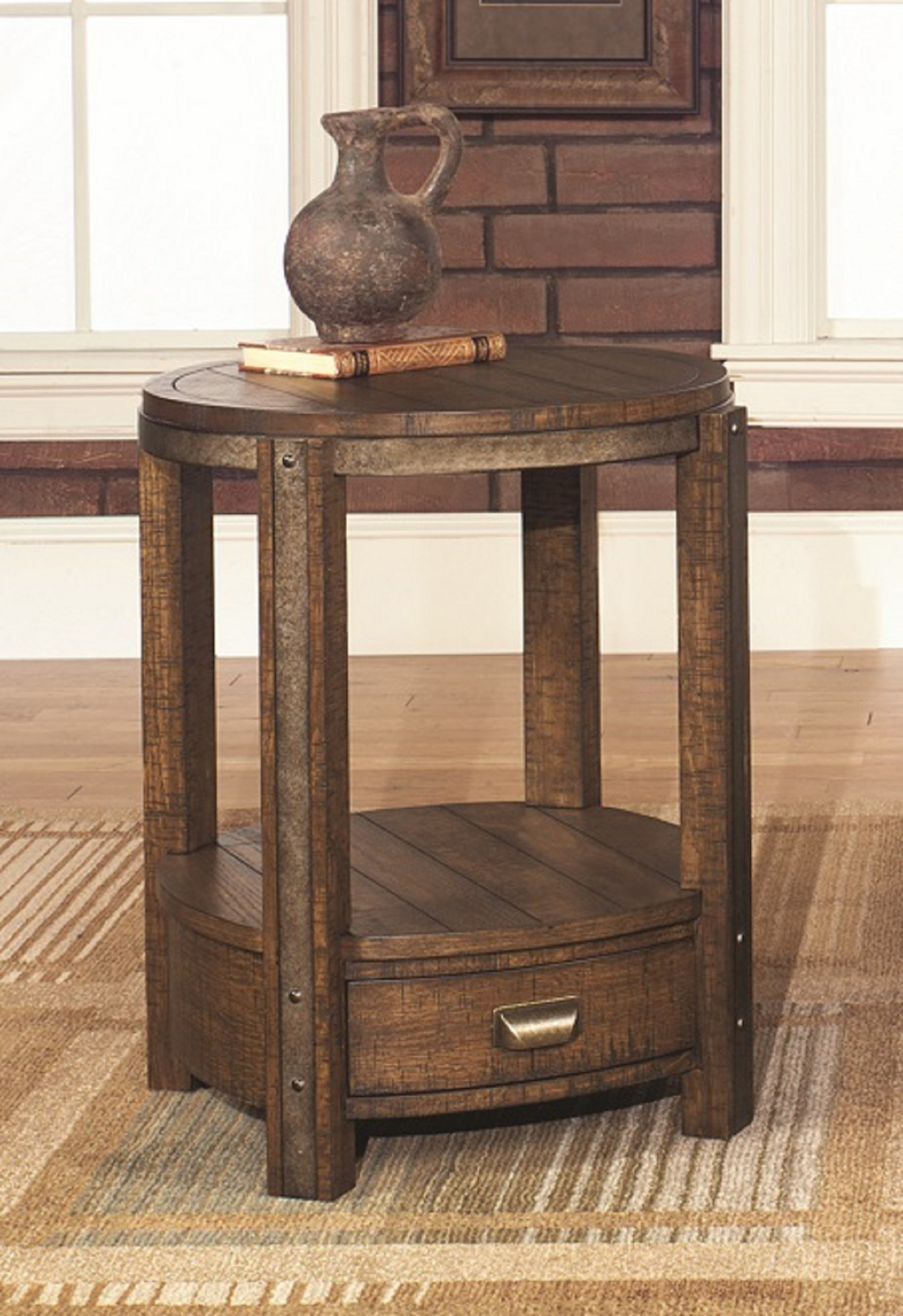 Ivette Round End Table Reviews Joss Main