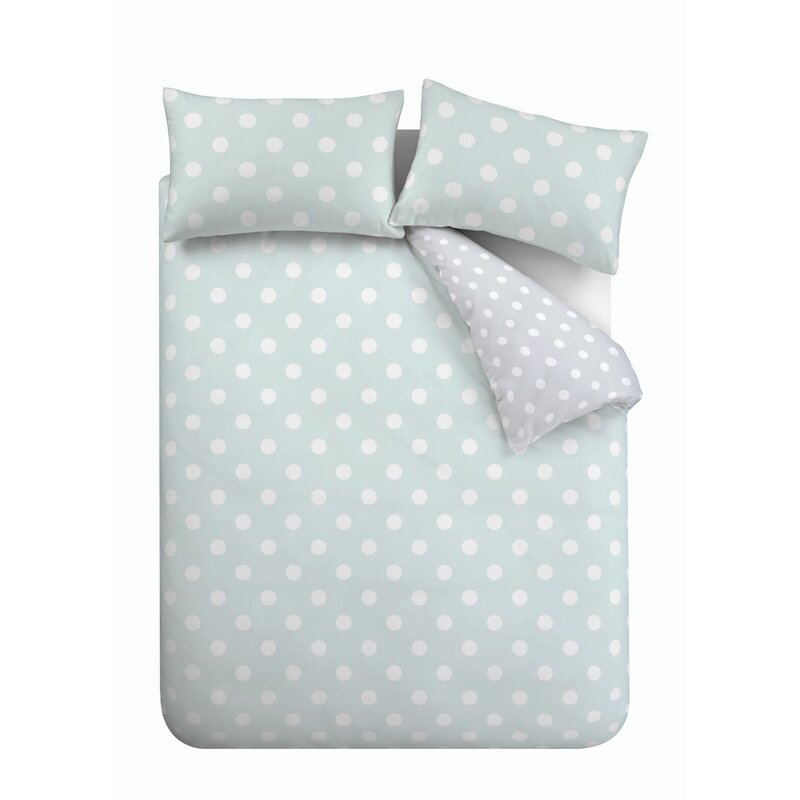 Catherine Lansfield Polka Dot Easy Care Duvet Cover Set Reviews