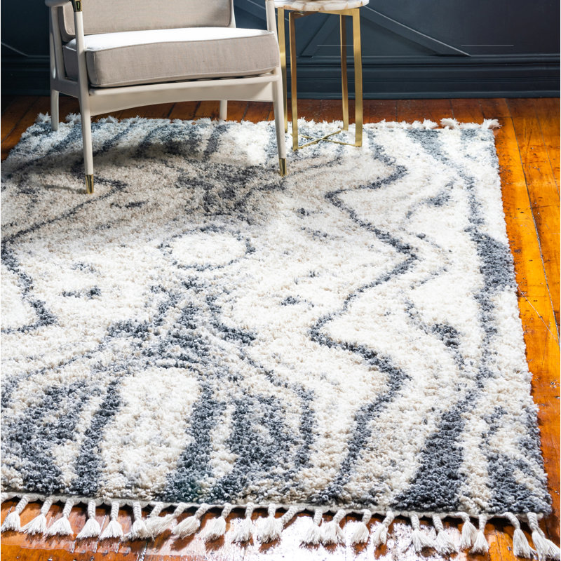 George Oliver Grantham Gray Area Rug Reviews Wayfair