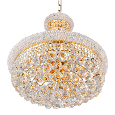 Andres 14-Light Unique / Statement Empire Chandelier