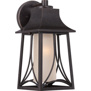 Go to store & view more images Stoutsville 1-Light Outdoor Wall Lantern by Darby Home Co