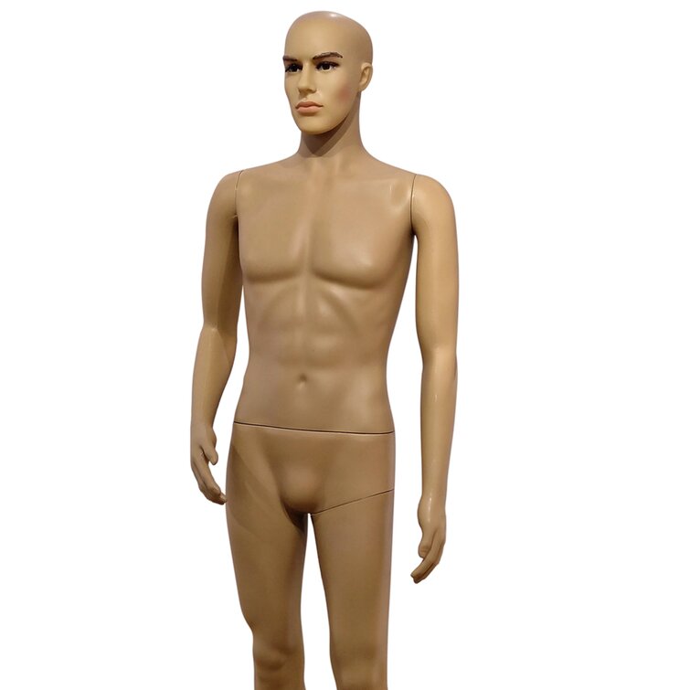 Male Man Full Body Model Realistic Mannequin Clothes Display Form with Base 